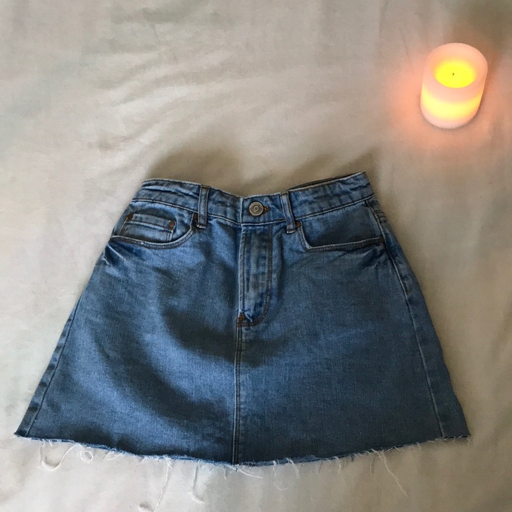 Denim skirt